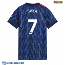 Fotballdrakt Dame Arsenal Bukayo Saka #7 Bortedrakt 2025-26 Kortermet